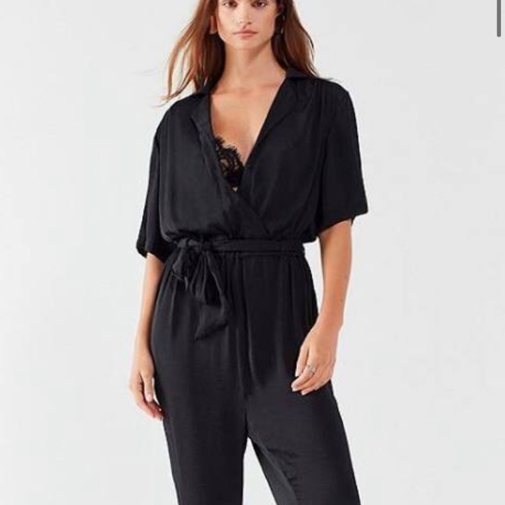 Free People Black Jumpsuit